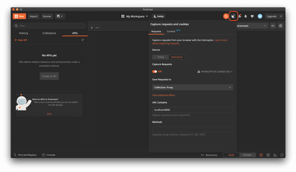postman request interceptor